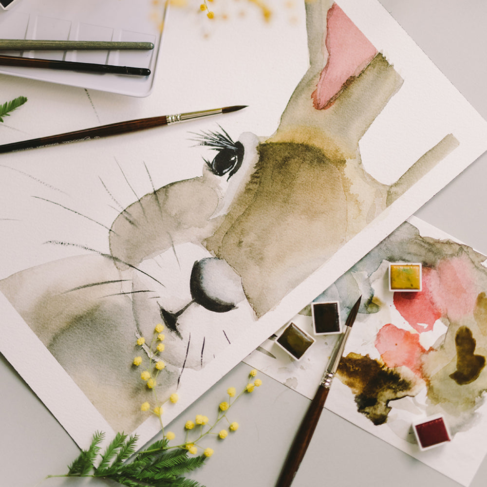 50'' x 50' Roll - 300G Watercolor Paper