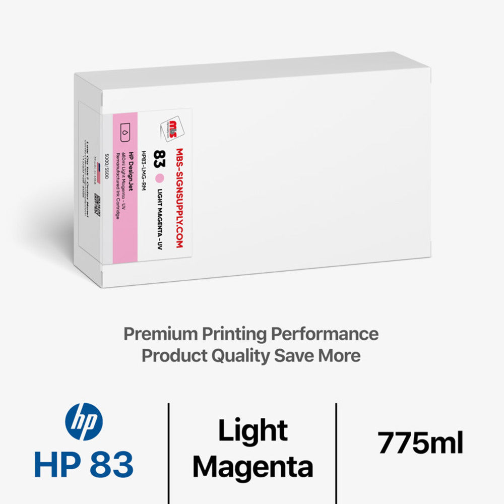 Light Magenta Ink Cartridge - DesignJet 5000/5500 UV