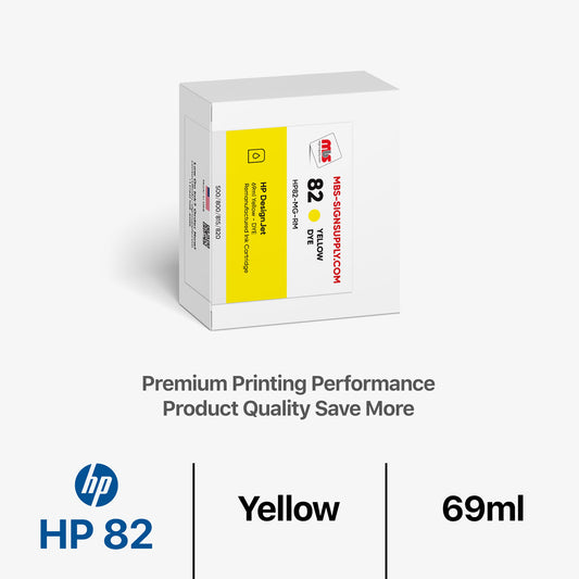 Yellow Ink Cartridge - Designjet 500/800/815/820