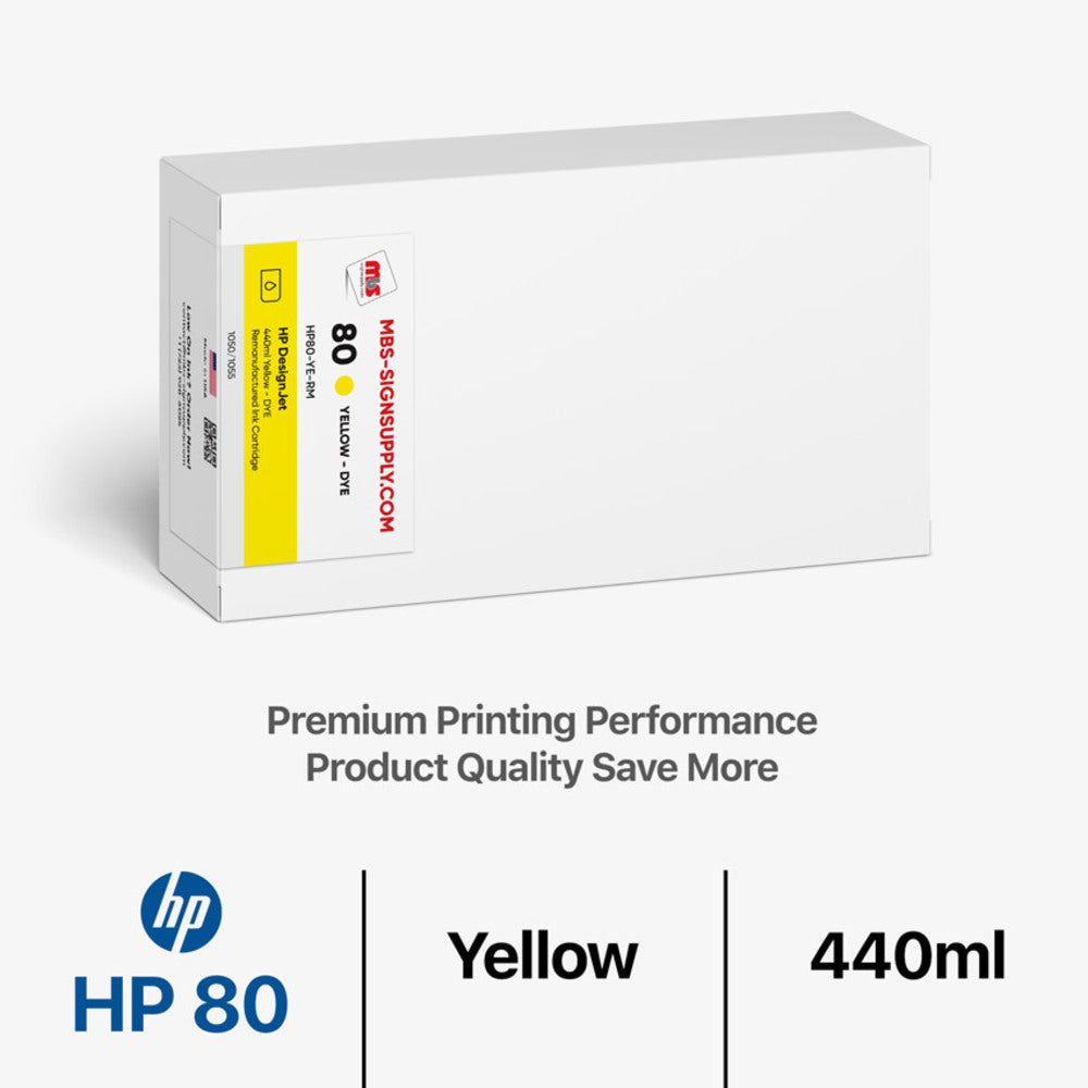 Yellow Ink Cartridge - Designjet 1050/1055