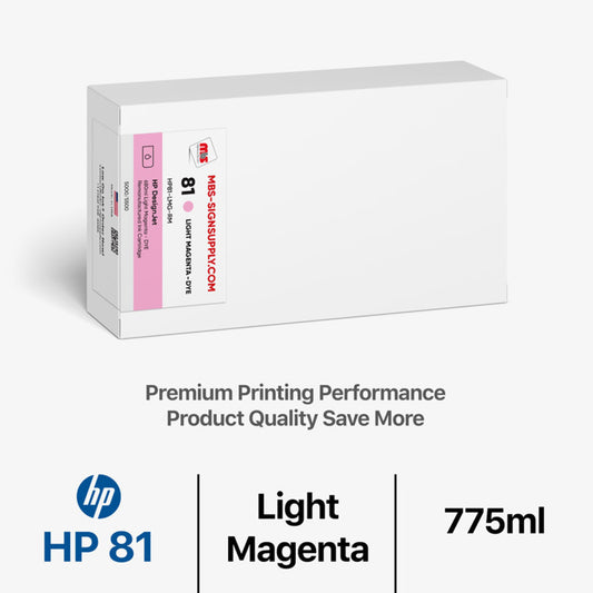 Light Magenta Ink Cartridge - Designjet 5000/5500 Dye