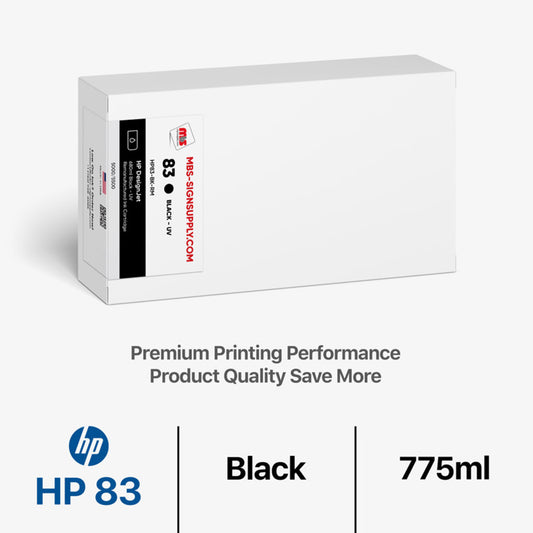 Black Ink Cartridge - DesignJet 5000/5500 UV