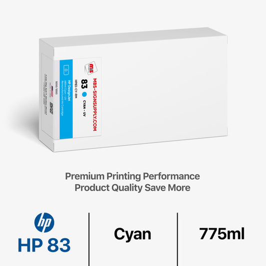 Cyan Ink Cartridge - DesignJet 5000/5500 UV