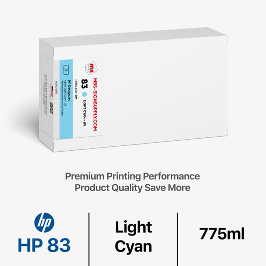 Light Cyan Ink Cartridge - Designjet 5000/5500 UV