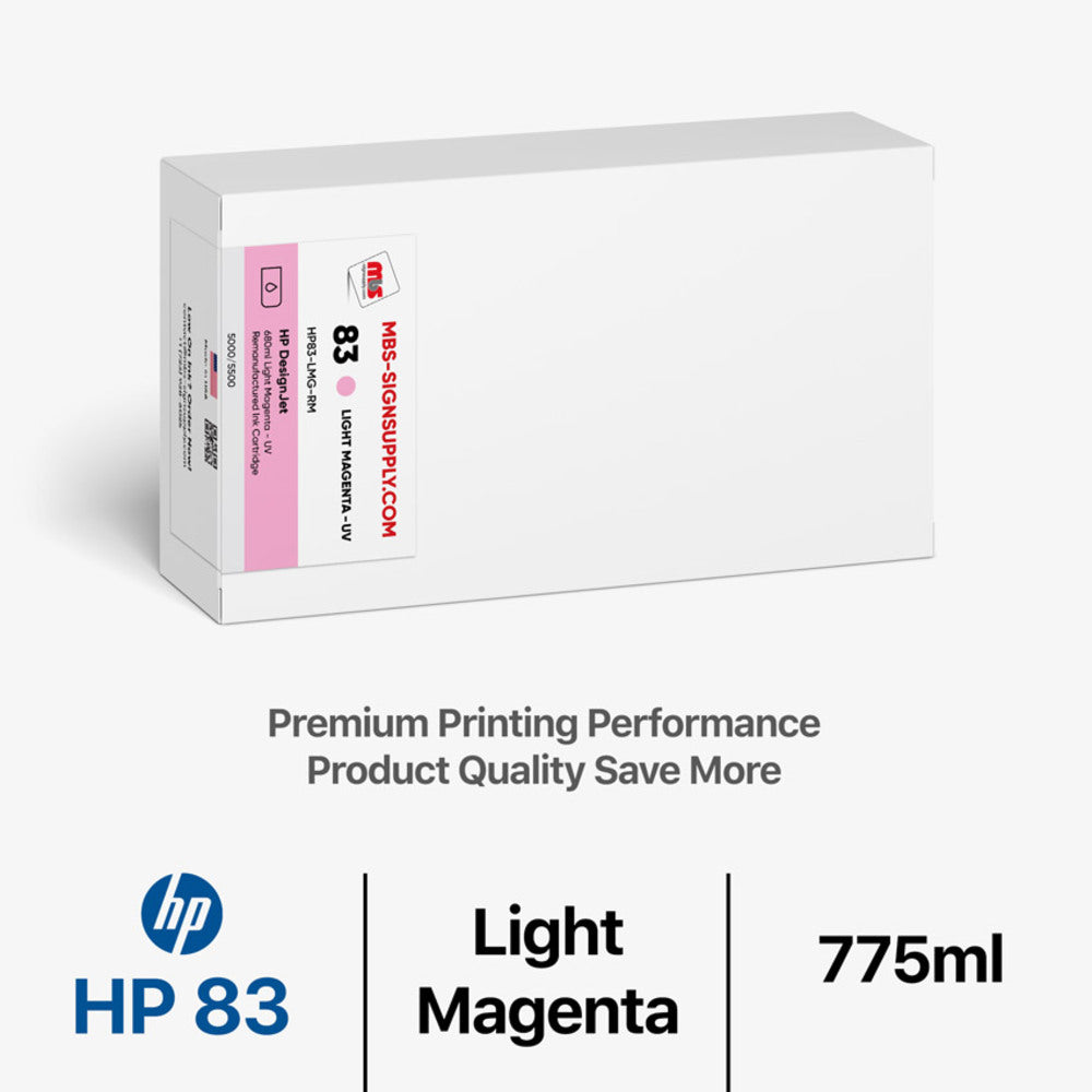 Light Magenta Ink Cartridge - Designjet 5000/5500 UV