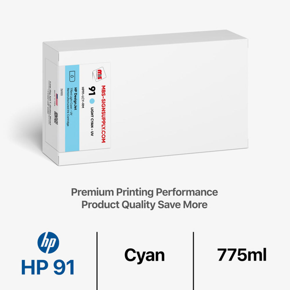 Cyan Ink Cartridge - Designjet Z6100