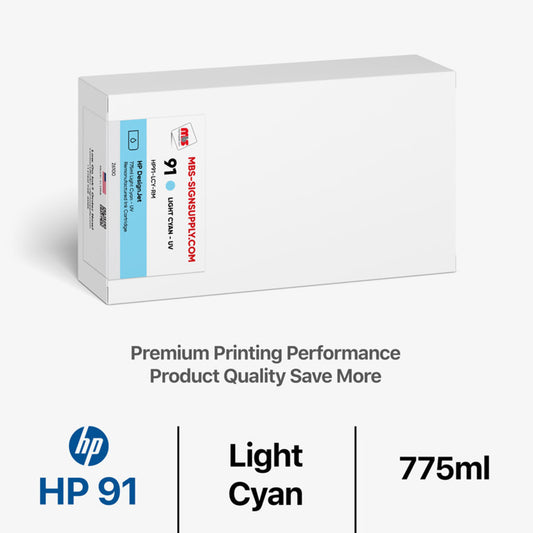 Light Cyan Ink Cartridge - DesignJet Z6100