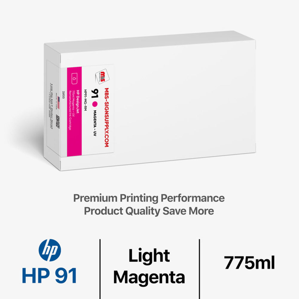 Light Magenta Ink Cartridge - DesignJet Z6100