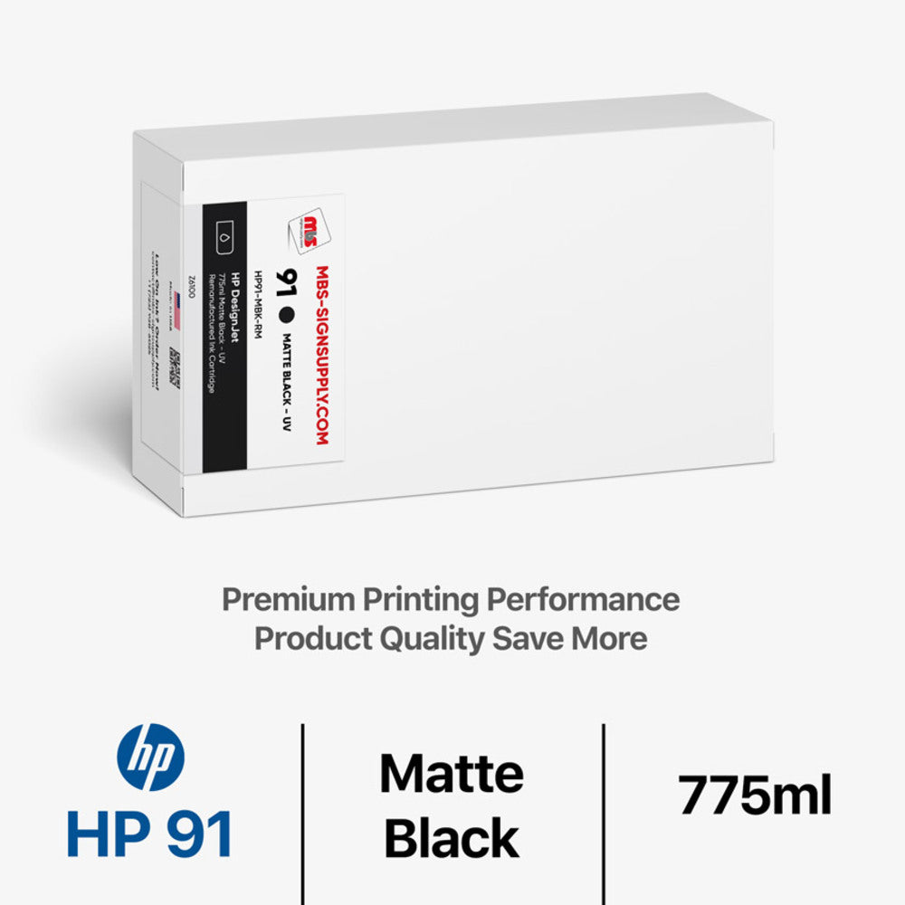 Matte Black Ink Cartridge - Designjet Z6100