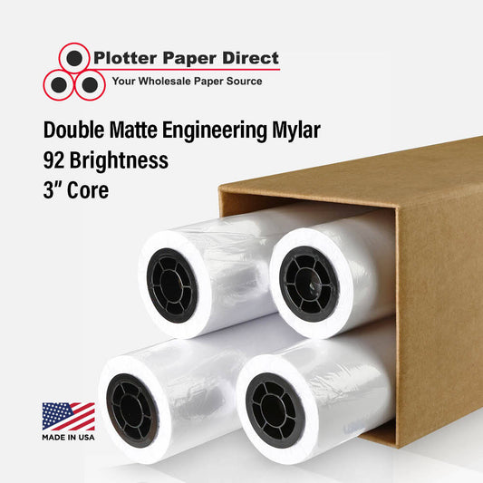 36'' x 150' Roll - Double Matte Engineering Mylar (Pallet of 120)