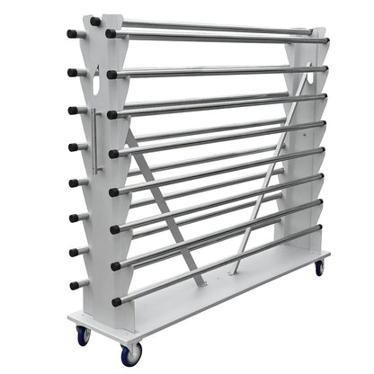 EZ Horizontal Vinyl Roller Rack #17