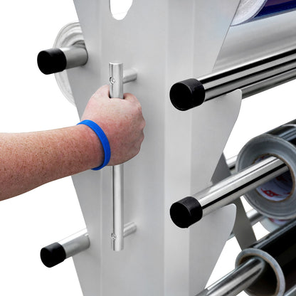 EZ Horizontal Vinyl Roller Rack #17